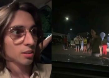 Amom Mandel relata tiroteio durante comício em vídeo (Reprodução/Instagram)