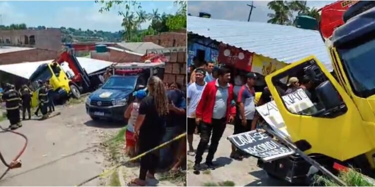 Mulher tem corpo partido por caminhão no Grande Vitória