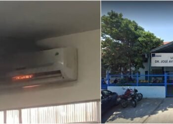 Ar-condicionado de UBS incendeia na zona Leste de Manaus