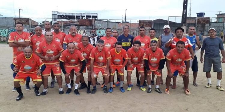 Atletas durante edição anterior da Copa Cinquentão (Arquivo/Pessoal)