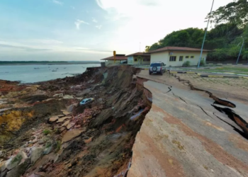 Especialista avaliam os impactos das 'terras caídas' na economia do Amazonas