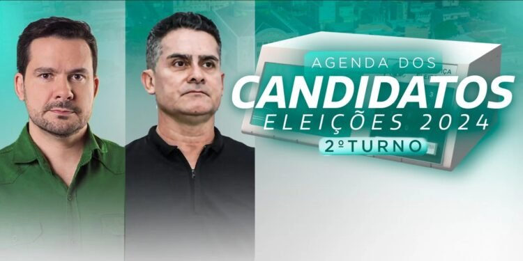 Alberto Neto e David Almeida cumprem agenda neste sábado, 25/10 (Arte/Abraão Torres/Rios de Notícias)