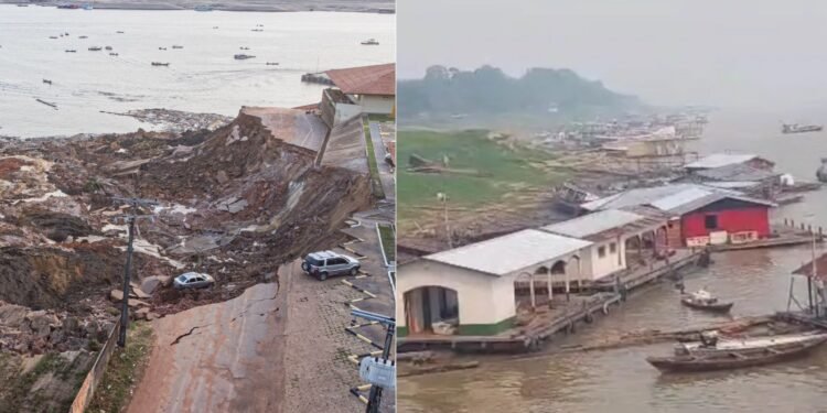 Deslizamentos de terra em Manacapuru