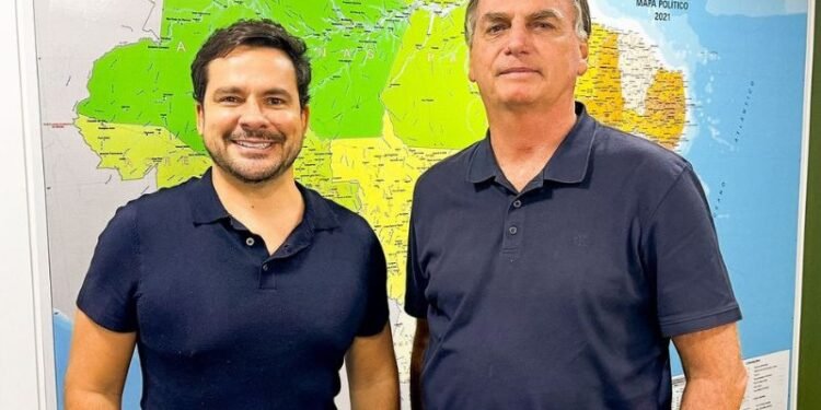 Alberto Neto confirma presença de bolsonaro durante sua agenda de campanha para a prefeitura da capital (Foto: Reprodução)
