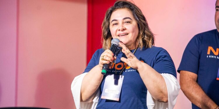 Professora Maria do Carmo, candidata a vice-prefeita de Manaus (João Dejacy/Rios de Notícias)