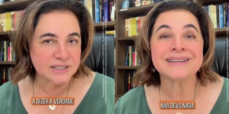 ‘Não devo nada’, Maria do Carmo mostra verdade sobre IPTU; veja vídeo