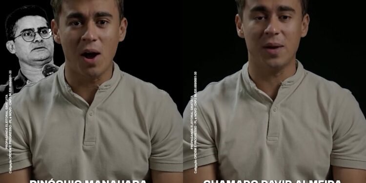 Vídeo: Deputado Nikolas Ferreira critica escândalos de David Almeida e declara apoio a Capitão Alberto Neto em Manaus