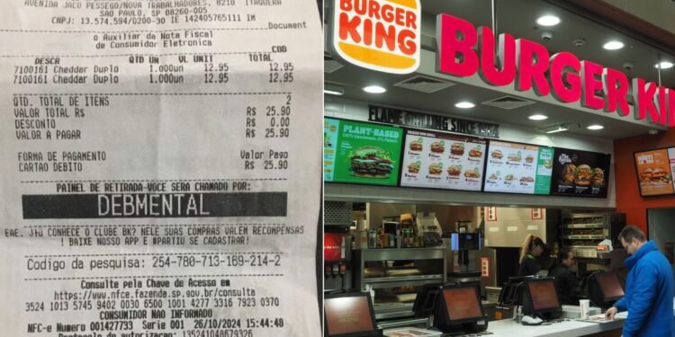 Nota fiscal do pedido