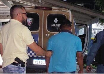 Homem que atirou na cabeça de sobrinho é preso em flagrante (Foto: Divulgação/PC-AM)