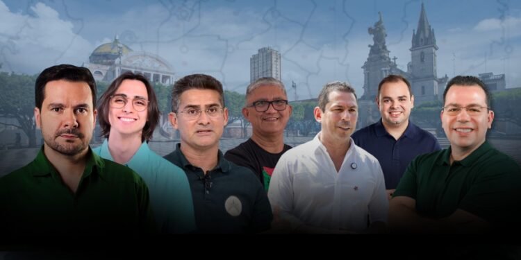 Confira o local de votação dos candidatos à prefeitura de Manaus neste domingo - (Arte: Everson Santiago/ Rios de Notícias)