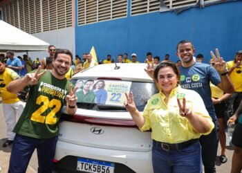 Candidatos da chapa Ordem e Progresso intensificam campanha com reuniões e carreatas em Manaus
