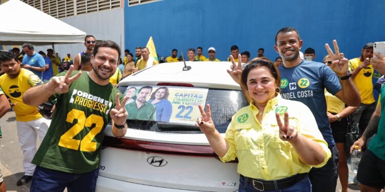 Candidatos da chapa Ordem e Progresso intensificam campanha com reuniões e carreatas em Manaus