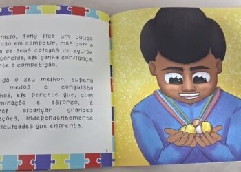 A obra 'As Aventuras de Tony em Manaus' traz um legado de amor e inclusão ao autismo