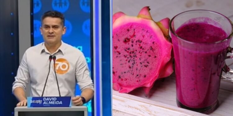 David Almeida diz que creches municipais oferecem milkshake de pitaya para as crianças