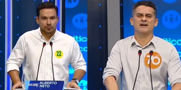 Alberto Neto explica promoção a major e esclarece uso da patente de capitão em debate com David Almeida