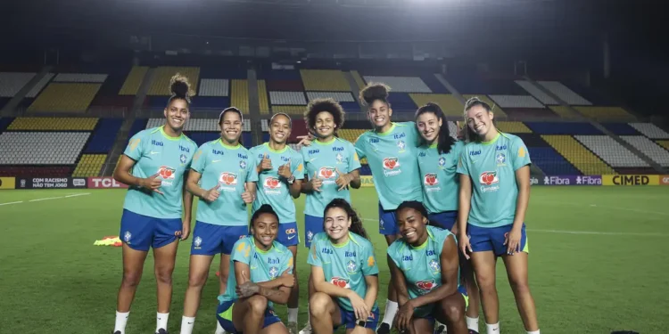 No primeiro jogo após prata olímpica, Brasil empata com a Colômbia