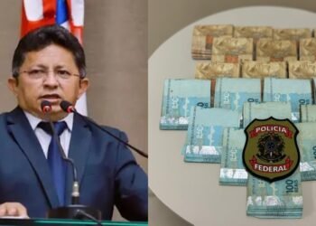 Sinésio Campos e assessora são detidos pela PF com R$ 20 mil em espécie no aeroporto