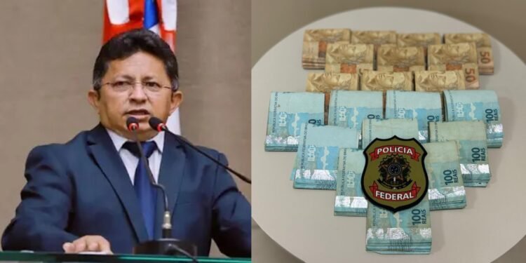 Sinésio Campos e assessora são detidos pela PF com R$ 20 mil em espécie no aeroporto