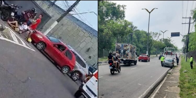Acidentes de trânsito são registrados no feriado em Manaus