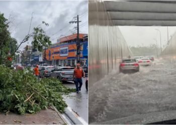Manaus está em estado de atenção devido a forte chuva