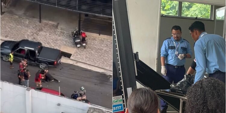 Homem leva tiro ao sair de bar e morre no hospital em Manaus