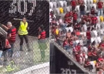 Atlético X Flamengo: Torcedores passam mal com gás de pimenta ao entrar em estádio