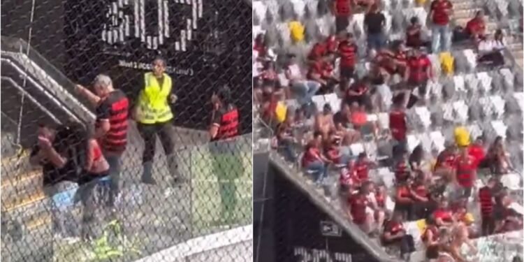 Atlético X Flamengo: Torcedores passam mal com gás de pimenta ao entrar em estádio