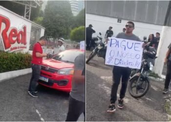 Ex-funcionários de empresa de bebidas reivindicam pagamento de rescisão