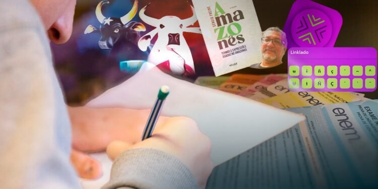 Temas amazonenses são ressaltados no Enem (Arte: Abraão Torres/Rios de Notícias)