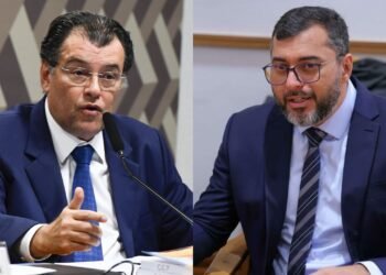 Eduardo Braga e Wilson Lima