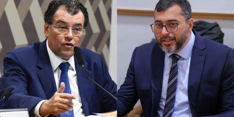 Eduardo Braga e Wilson Lima