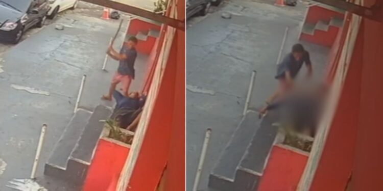 Homem é atacado no bairro Centro em Manaus