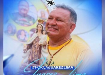Artista de fé parintinense Juarez Lima (Reprodução/Caprichoso)