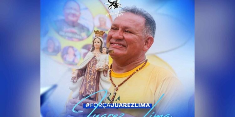Artista de fé parintinense Juarez Lima (Reprodução/Caprichoso)