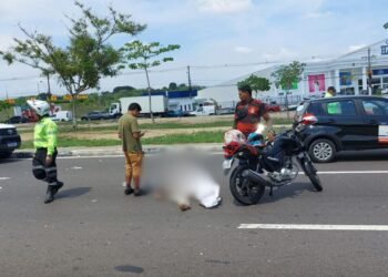 Motorista de aplicativo morre na avenida das torres