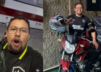 Torcedor do Botafogo chega na Argentina