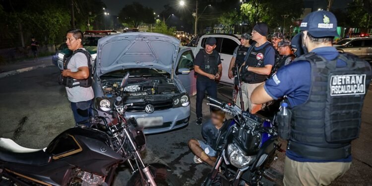 Fiscalização: 139 motocicletas são removidas das ruas por perturbação da ordem pública e ‘rolezinhos’