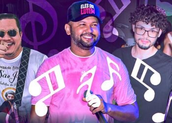 Uendel Pinheiro, Hamilton Azevedo e Daniel Souza relembram a importância do Dia do Músico (Arte: Abraão Torres/ Rios de Notícias)