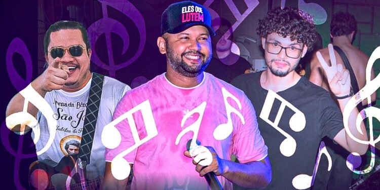 Uendel Pinheiro, Hamilton Azevedo e Daniel Souza relembram a importância do Dia do Músico (Arte: Abraão Torres/ Rios de Notícias)