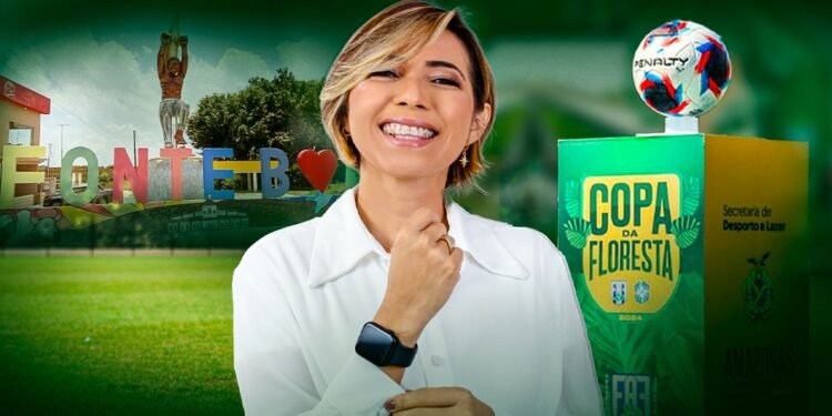 Suelen Gonzaga será a primeira narradora da história na final da Copa da Floresta