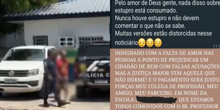 Diretor de escola no interior do AM tem pedido de afastamento solicitado pela polícia por suposta omissão de casos de abuso sexual (Fotos: Reprodução/ Internet)