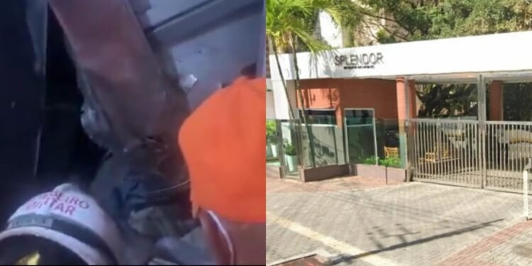 Dois funcionários morrem após queda de elevador em Salvador (BA) (Foto: Reprodução/ internet)
