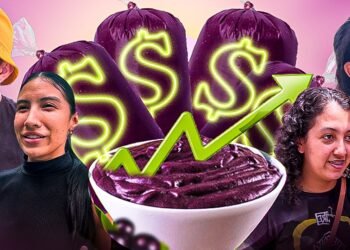 Amazonenses não gostaram da possibilidade do preço do açaí aumentar (Arte: Abraão Torres/Rios de Notícias)