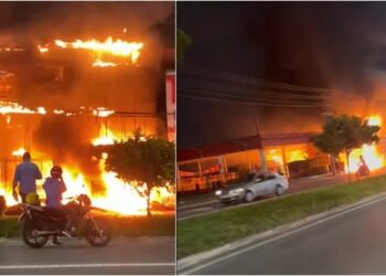 Após incêndio supermercado Vitória da Torquato volta a funcionar