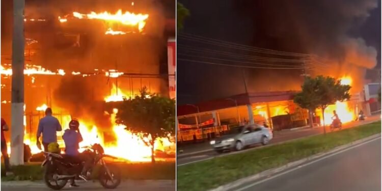 Após incêndio supermercado Vitória da Torquato volta a funcionar