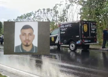 Corpo de homem é largado em calçada no Distrito Industrial