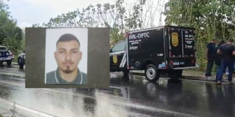 Corpo de homem é largado em calçada no Distrito Industrial