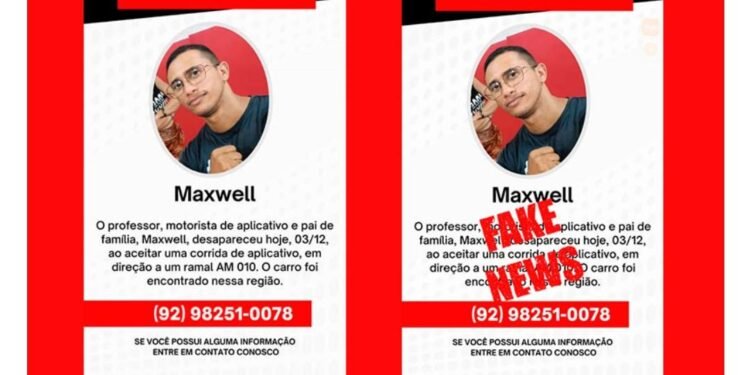 Maxwell foi localizado em Santarém (Foto: Divulgação)
