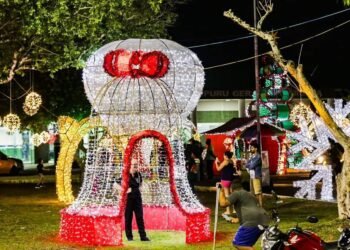 Decoração Natalina de Manacapuru deixa moradores encantados
