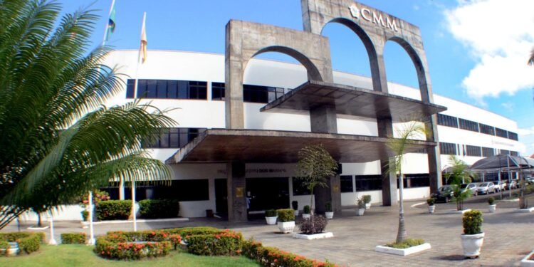 Fachada da Câmara Municipal de Manaus (Foto: Robervaldo Rocha/ CMM)